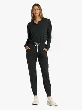Vuori Lux Henley Jumpsuit